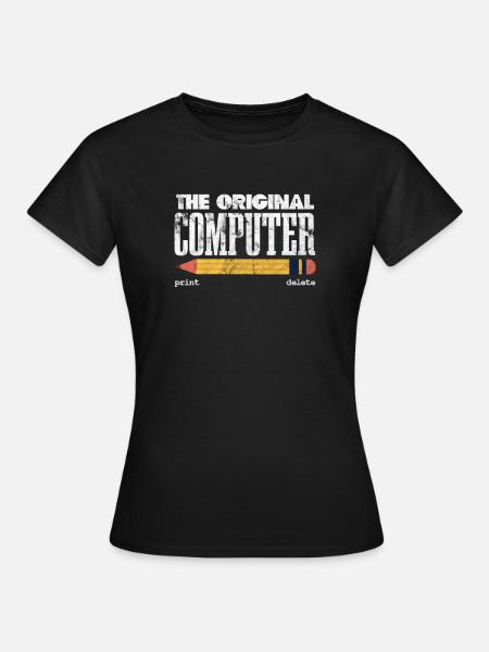 Technischer Support - Frauen T-Shirt - Schwarz