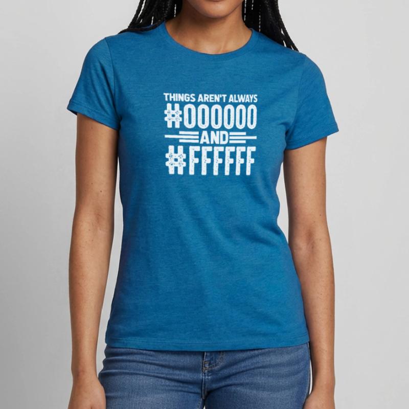 Programmeur Compuer Nerd Coder Software Cadeau T-shirt Femme