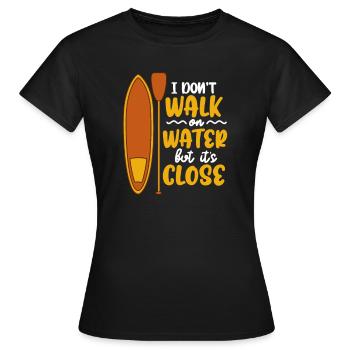 SOUPER - T-shirt Femme - noir - Devant - AI Model Female 172 dark (172cm)