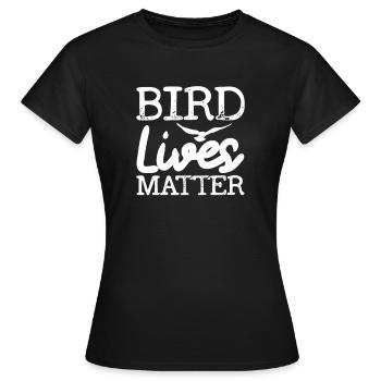 Ornithologie - Frauen T-Shirt - Schwarz - Vorne - AI Model Female 172 dark (172cm)