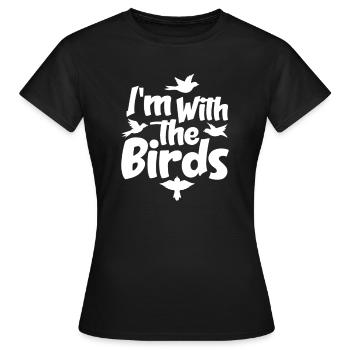 Ornithologie - Frauen T-Shirt - Schwarz - Vorne - AI Model Female 172 dark (172cm)