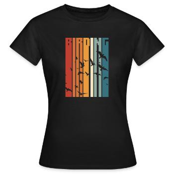 Ornithologie - Frauen T-Shirt - Schwarz - Vorne - AI Model Female 172 dark (172cm)