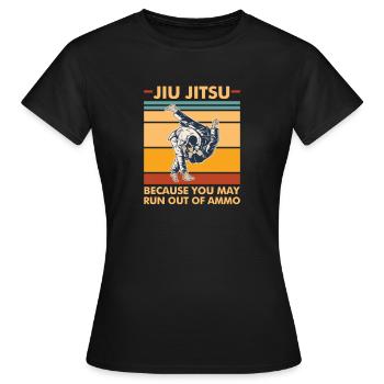 Jujitsu - T-shirt Femme - noir - Devant - AI Model Female 172 dark (172cm)