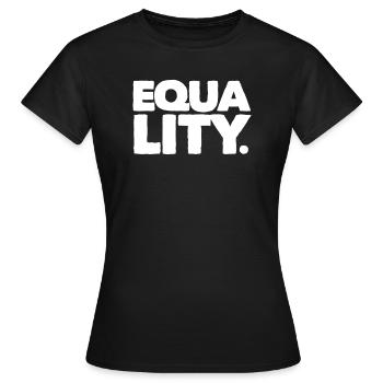 Droits de l’homme - T-shirt Femme - noir - Devant - AI Model Female 172 dark (172cm)