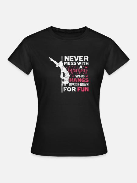 Pole Dance - Frauen T-Shirt - Schwarz