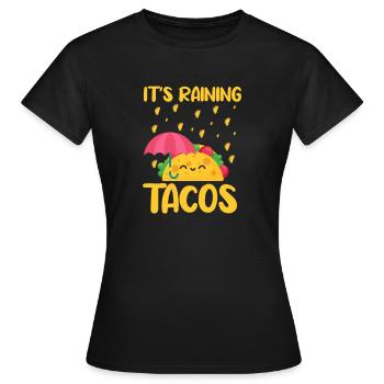 Taco - T-shirt Femme - noir - Devant - AI Model Female 172 dark (172cm)