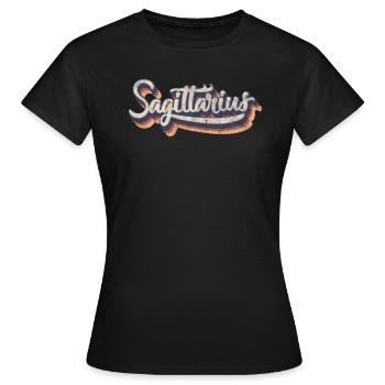 Schütze - Frauen T-Shirt - Schwarz - Vorne - AI Model Female 172 dark (172cm)