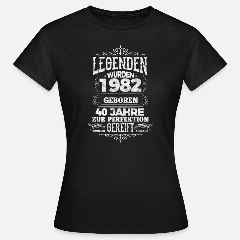 1982 - Women's T-Shirt - black