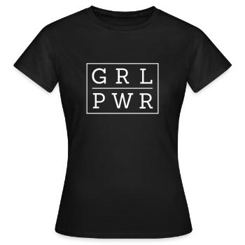 Motivation - Women's T-Shirt - black - Front - AI Model Female 172 dark (172cm)