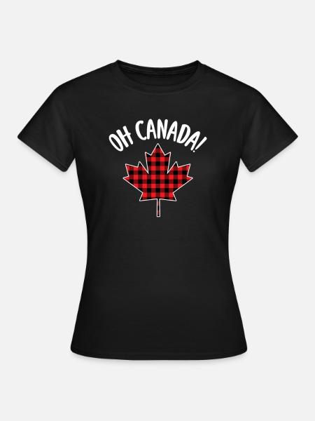Kanada - Frauen T-Shirt - Schwarz
