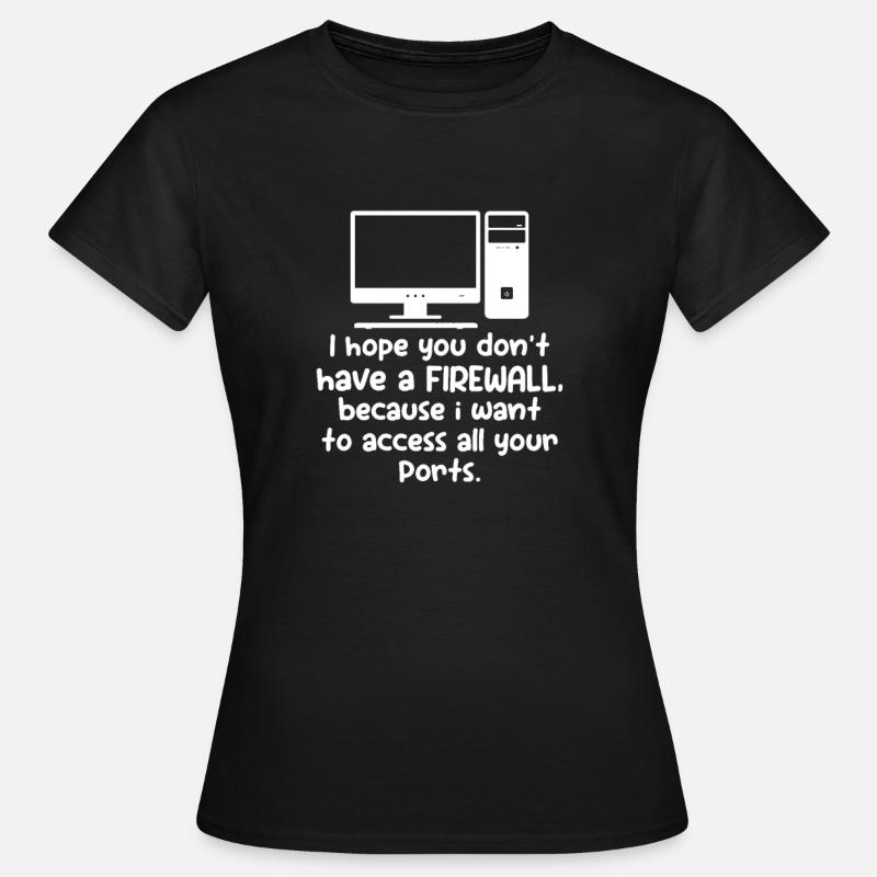 Computer - Women's T-Shirt - black