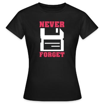Computer - Frauen T-Shirt - Schwarz - Vorne - AI Model Female 172 dark (172cm)