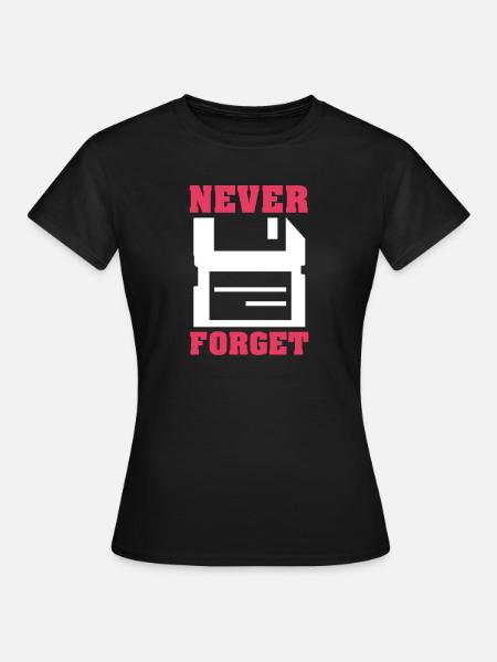 Computer - Frauen T-Shirt - Schwarz
