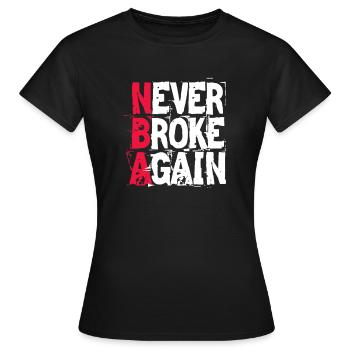 Motivation - T-shirt Femme - noir - Devant - AI Model Female 172 dark (172cm)