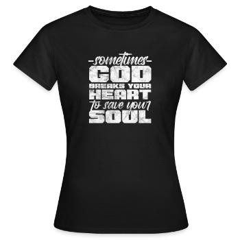 Motivation Motivieren Karriere Spruch Geschenk - Frauen T-Shirt - Schwarz - Vorne - AI Model Female 172 dark (172cm)