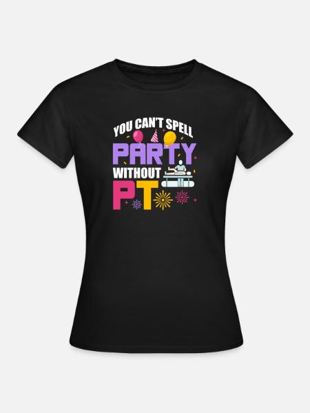 Physiotherapeut - Frauen T-Shirt - Schwarz