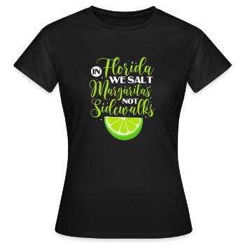 Florida - Women's T-Shirt - black - Front - AI Model Female 172 dark (172cm)