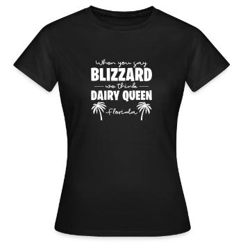 Florida - Women's T-Shirt - black - Front - AI Model Female 172 dark (172cm)