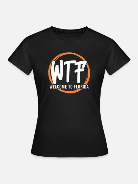 Florida - Frauen T-Shirt - Schwarz