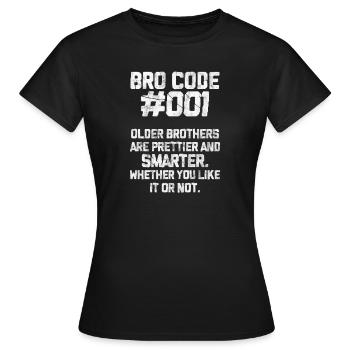 Brother - Women's T-Shirt - black - Front - AI Model Female 172 dark (172cm)