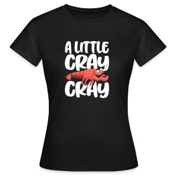 Languste - Frauen T-Shirt - Schwarz - Vorne - AI Model Female 172 dark (172cm)