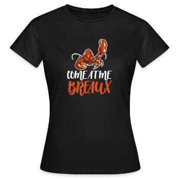 Languste - Frauen T-Shirt - Schwarz - Vorne - AI Model Female 172 dark (172cm)