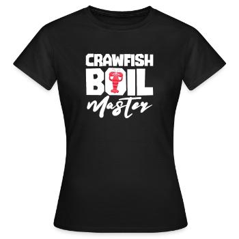 Languste - Frauen T-Shirt - Schwarz - Vorne - AI Model Female 172 dark (172cm)