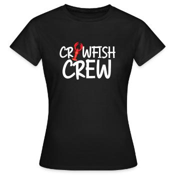 Languste - Frauen T-Shirt - Schwarz - Vorne - AI Model Female 172 dark (172cm)
