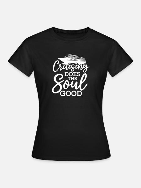 Kreuzfahrt - Frauen T-Shirt - Schwarz