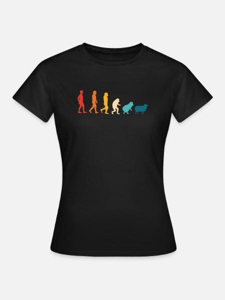 Schaf - Frauen T-Shirt - Schwarz