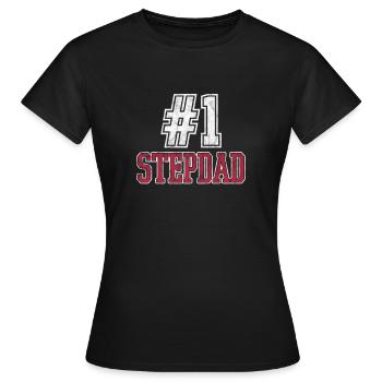 Stiefvater - Frauen T-Shirt - Schwarz - Vorne - AI Model Female 172 dark (172cm)