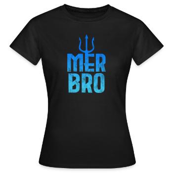 Brother - Women's T-Shirt - black - Front - AI Model Female 172 dark (172cm)