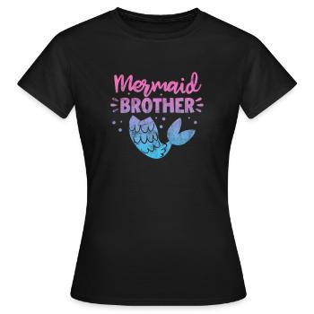 Brother - Women's T-Shirt - black - Front - AI Model Female 172 dark (172cm)