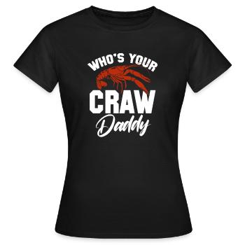 Languste - Frauen T-Shirt - Schwarz - Vorne - AI Model Female 172 dark (172cm)