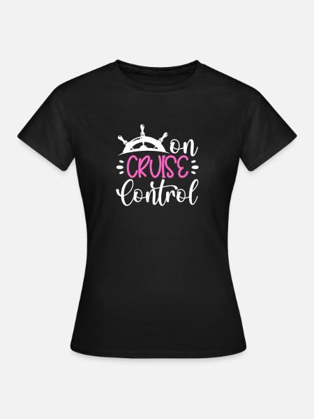Kreuzfahrt - Frauen T-Shirt - Schwarz