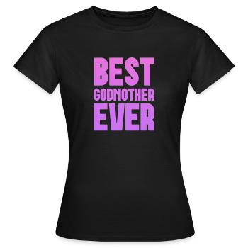 Godmother - Women's T-Shirt - black - Front - AI Model Female 172 dark (172cm)