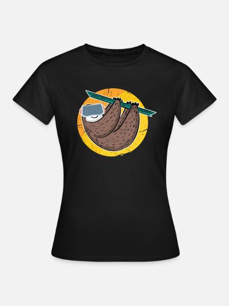 VR Virtual Reality Gamer Geschenk - Frauen T-Shirt - Schwarz