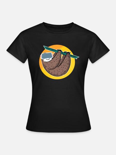 VR Virtual Reality - Frauen T-Shirt - Schwarz