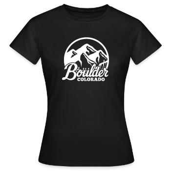 Rocher - T-shirt Femme - noir - Devant - AI Model Female 172 dark (172cm)