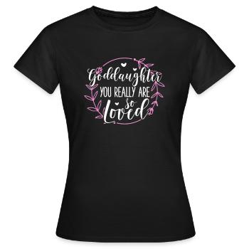 Godmother - Women's T-Shirt - black - Front - AI Model Female 172 dark (172cm)