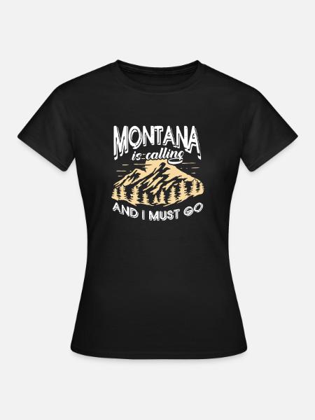 Montana - T-shirt Femme - noir