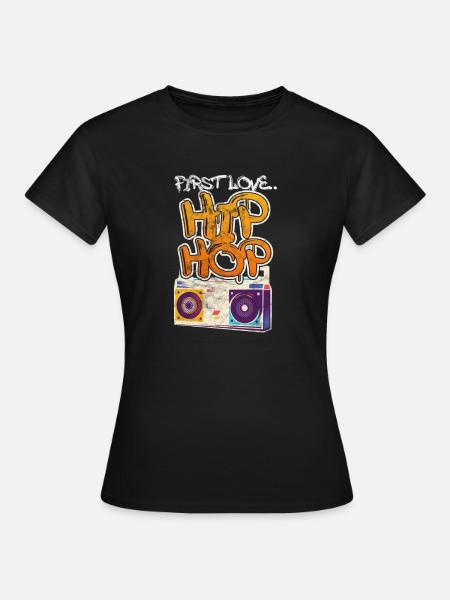 Hip Hop - Frauen T-Shirt - Schwarz