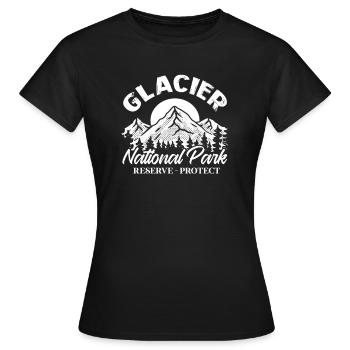 Montana - T-shirt Femme - noir - Devant - AI Model Female 172 dark (172cm)