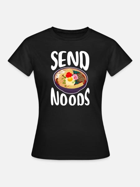 Ramen - Frauen T-Shirt - Schwarz