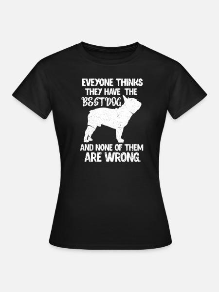 Mops - Frauen T-Shirt - Schwarz