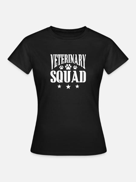 Tierarzt - Frauen T-Shirt - Schwarz
