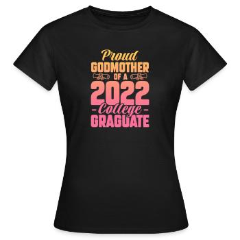 Godmother - Women's T-Shirt - black - Front - AI Model Female 172 dark (172cm)