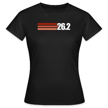 Courir - T-shirt Femme - noir - Devant - AI Model Female 172 dark (172cm)