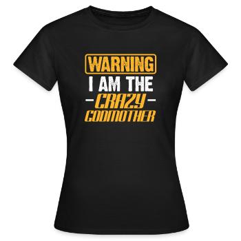 Godmother - Women's T-Shirt - black - Front - AI Model Female 172 dark (172cm)