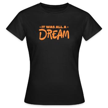 Hip Hop - Women's T-Shirt - black - Front - AI Model Female 172 dark (172cm)